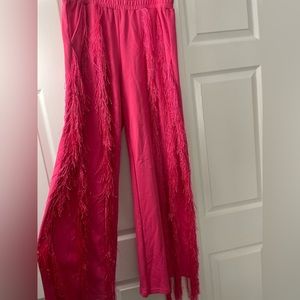 Pink Tassel Pants